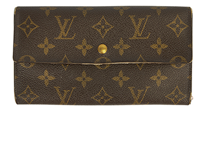 Louis Vuitton Continental Long Wallet, front view